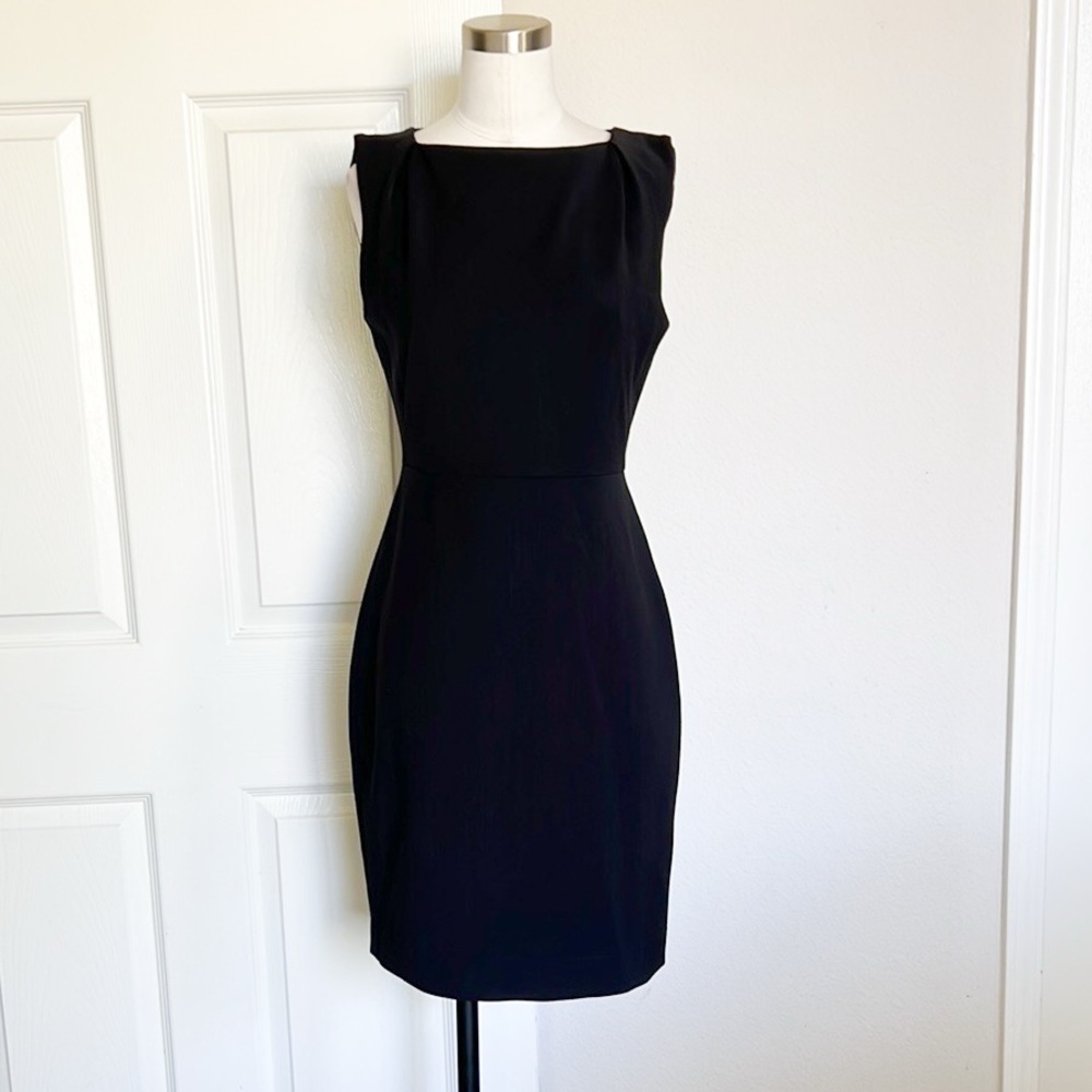 M.M Lafleur Sheath Black Dress